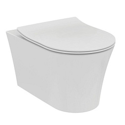 Подвесной унитаз La Dolce Vita 36х54,5 см, безободковый, без сиденья, Ideal Standard E263601 Ideal Standard