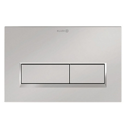 Клавиша смыва UNIFIX подходит к Geberit Sigma, пластик, механическая, хром, Kludi 32PP0105 Kludi
