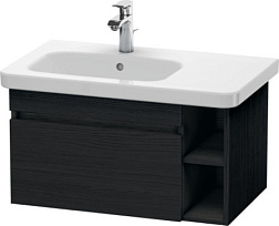 Модуль под раковину DuraStyle 73х44,8х39,8 см, для чаши слева, дуб чёрный, Duravit DS639401616 Duravit