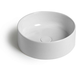 Накладная раковина Slim 40х40х13 см, санфарфор, White Ceramic W014701 White Ceramic
