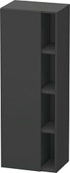 Шкаф-колонна DuraStyle 50х36х140 см, графит матовый, левый, подвесной монтаж, Duravit DS1239L4949 Duravit