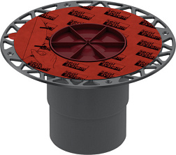 Сифон для дренажного желоба TECEdrainpoint S dn 100, вертикальный с универсальным фланцем, TECE 3607600 TECE