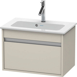Модуль под раковину Ketho 60х38,5х41 см, серо-коричневый матовый, Duravit KT642209191 Duravit