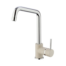 Смеситель для кухни Cox матовый, granite avena, поворотный излив, бежевый, Paini 7894572CR599H1KM Paini