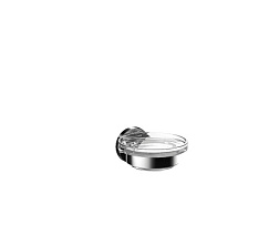 Настенная мыльница Round хром, с держателем, Emco 4330 001 00 Emco
