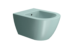 Биде Color-elements 36х50 см, с переливом, цвет ghiaccio matte, подвесное, без крышки, GSI 8864115 GSI
