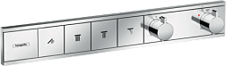 Лицевая часть встраиваемого смесителя RainSelect 4 функции, Hansgrohe 15382000 Hansgrohe