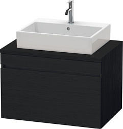 Модуль под раковину DuraStyle 80х54,8х51,2 см, без консоли, дуб чёрный, Duravit DS531201616 Duravit