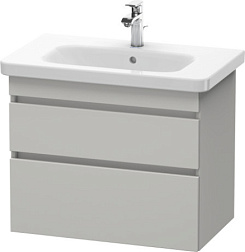 Модуль под раковину DuraStyle 73х44,8х61 см, бетонно-серый матовый, Duravit DS648100707 Duravit