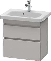 Модуль под раковину DuraStyle 58х36,8х61 см, компакт, бетонно-серый матовый, Duravit DS647900707 Duravit