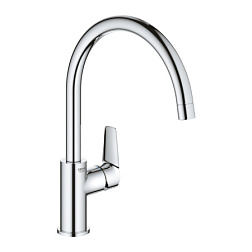 Смеситель для кухни BauEdge поворотный излив, Grohe 31233001 Grohe