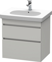 Модуль под раковину DuraStyle 60х45,3х61 см, бетонно-серый матовый, Duravit DS648300707 Duravit