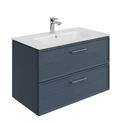 Модуль под раковину Piano 82,8х45х52,5 см, ясень синий матовый, Kerama Marazzi PIA.CL.85\BLU.M Kerama Marazzi