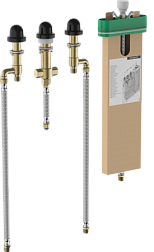 Внутренняя часть смесителя на борт ванны на 4 отверстия, Hansgrohe 13440180 Hansgrohe