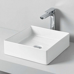 Накладная раковина Scalino 38х38х11,5 см, санфарфор, Artceram SCL001 01; 00 Artceram