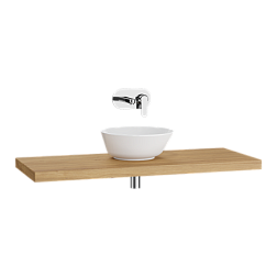 Столешница под раковину Stand 120х48 см, светлый дуб, из МДФ, Vitra 66659 Vitra