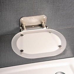 Сиденье для душа Ovo Chrome chrome clear/stainless, Ravak B8F0000029 Ravak
