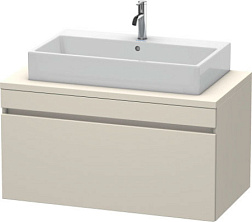 Модуль под раковину DuraStyle 100х54,8х51,2 см, без консоли, серо-коричневый, Duravit DS531409191 Duravit