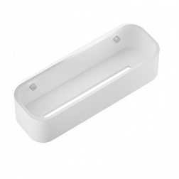 Полочка для душа Stone белый, сталь матовая, Decor Walther 0973855 Decor Walther