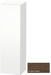 Шкаф-колонна DuraStyle 40х36х140 см, фронт - орех темный, корпус -  белый матовый, правый, подвесной монтаж, Duravit DS1219R2118 Duravit