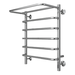 Электрический полотенцесушитель Полка 50х65 см, правый, с терморегулятором, с полкой, Terminus 4670078531438 Terminus