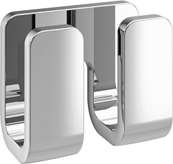 Крючок Outline двойной, хром, Gedy 3228(13) Gedy