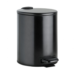 Корзина для мусора Graphit 5 л, цвет черный, Bemeta 156315013 Bemeta