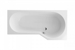 Акриловая ванна BeSpot 160х80 см, правая, асимметричная, Excellent WAEX.BSP16WH Excellent
