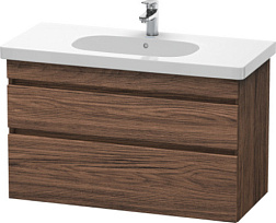 Модуль под раковину DuraStyle 100х45,3х61 см, орех тёмный, Duravit DS648502121 Duravit