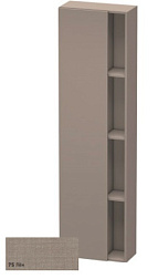 Шкаф-колонна DuraStyle 50х24х180 см, корпус-базальт матовый, фронт-лен, левый, подвесной монтаж, Duravit DS1248L7543 Duravit