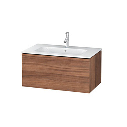 Модуль под раковину L-Cube 82х48,1х40 см, орех натуральный, Duravit LC614107979 Duravit