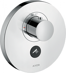 Лицевая часть встраиваемого смесителя ShowerSelect термостат, запорный клапан, 1 функция, Axor 36726000 Axor