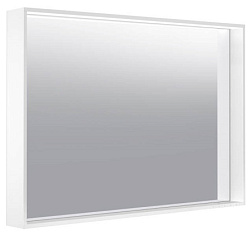 Зеркало Plan 100х70 см, белый глянцевый, 42 вт, с подсветкой, Keuco 33097303000 Keuco