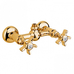 Настенный смеситель без излива Dames Anglaises золото, без лейки, Nicolazzi 1425GB18 Nicolazzi