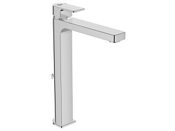 Высокий смеситель на столешницу Edge 24 см, аэратор perlator, картридж 25мм, неповоротный излив, с донным клапаном, Ideal Standard A7112AA Ideal Standard