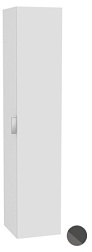 Шкаф-колонна Edition 11 35х37х170 см, антрацит глянцевый, правый, система push-to-open, подвесной монтаж, с бельевой корзиной, Keuco 31331110002 Keuco