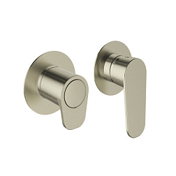 Встраиваемый в стену смеситель без излива Alexia 2 функции, никель, Ramon Soler 361512HSNC Ramon Soler