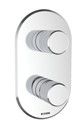 Лицевая часть встраиваемого смесителя PLY 5 функций, Bossini Z00933.030 Bossini