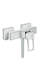 Настенный смеситель без излива Metropol с рукояткой-петлей, без лейки, Hansgrohe 74560000 Hansgrohe