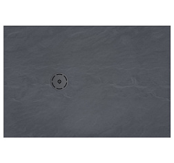 Поддон Singulier 140х90х3 см, серый, матовый, антискользящее покрытие, Neoroc, прямоугольный, Jacob Delafon E67025-NAD Jacob Delafon
