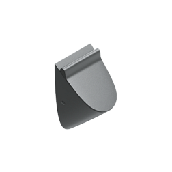 Писсуар Comfort покрытие Cataglaze+, цвет черный матовый, подвод воды сзади, Catalano 0932541022 Catalano