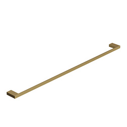 Горизонтальный полотенцедержатель Vela C 80 см, брашированное, золото, Kludi 31961N0 Kludi