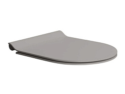 Сиденье для унитаза Color-elements цвет tortora matte, полипропилен, с микролифтом, GSI MS86CSN05 GSI