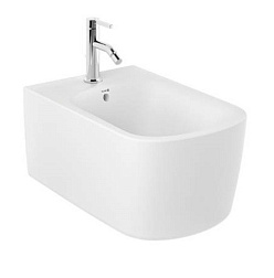 Биде RESA S 36х55 см, цвет белый матовый, подвесное, без крышки, Kludi 27BIW0153 Kludi