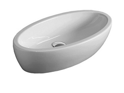 Накладная раковина Lft spazio 63х33х17,5 см, санфаянс, Simas LFT64bia Simas