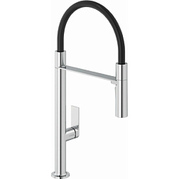 Смеситель для кухни с гибким изливом Qord, Kludi 568590575 Kludi