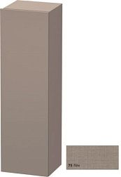 Шкаф-колонна DuraStyle 40х36х140 см, фронт - лен, корпус -  базальт матовый, правый, подвесной монтаж, Duravit DS1219R7543 Duravit