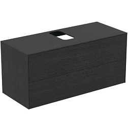 Модуль под раковину Conca 120х50,5х55 см, копченый дуб, система push-to-open, Ideal Standard T3943Y4 Ideal Standard