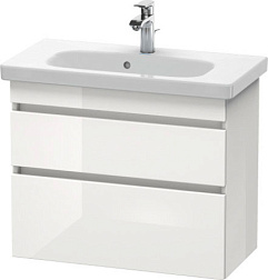 Модуль под раковину DuraStyle 73х36,8х61 см, компакт, белый глянцевый, Duravit DS649902222 Duravit