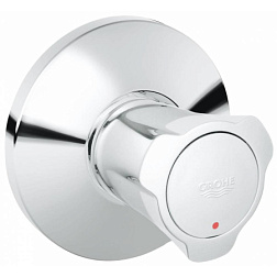 Лицевая часть встраиваемого вентиля Costa L маркировка красная, Grohe 19809001 Grohe